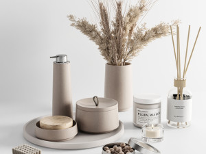 bathroom accessories Model 3D