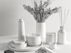 bathroom accessories 3D Model