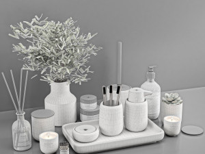 Bathroom accessories Modèle 3D