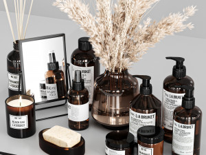 Bathroom accessories 3D Model