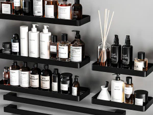 Aksesoris kamar mandi Model 3D