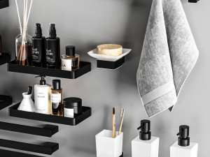 Bathroom accessories 3D Модель