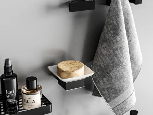Aksesoris kamar mandi Model 3D