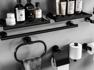 Sanco Galaxy Bathroom accessories 3D 모델
