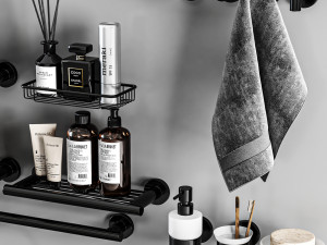 Sanco Galaxy Bathroom accessories 3D 모델