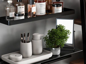 Bathroom accessories 3D Model