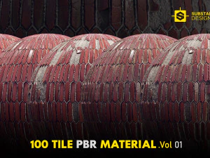Tile PBR Materials Vol 01 CG Textures