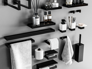 Sanco Valanio Bathroom accessories 3Dモデル