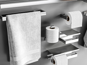 Sanco Valanio Bathroom accessories 3Dモデル