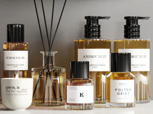 Bathroom accessories 3D Model