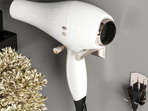Bathroom accessories Model 3D