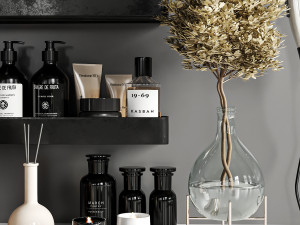 Bathroom accessories Model 3D