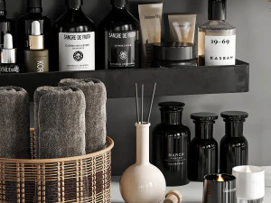 Bathroom accessories 3D Model