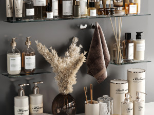 Bathroom accessories 3D Model