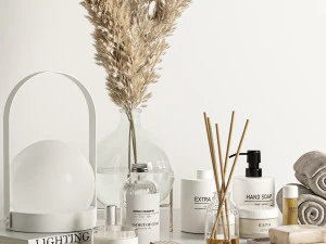 Acess&oacute;rios de banheiro Modelo 3D