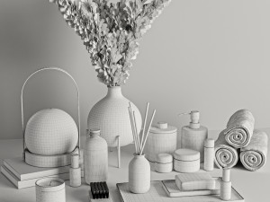 Bathroom accessories 3D Модель
