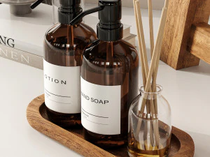 Bathroom accessories 3D Model