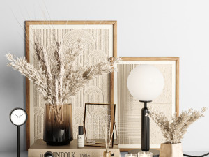 Decorative set 3D Model