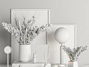 Decorative set 3D Model