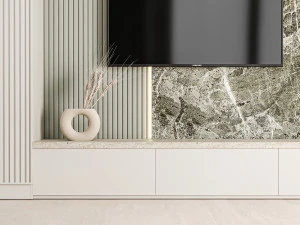 Parede de TV 01 Modelo 3D