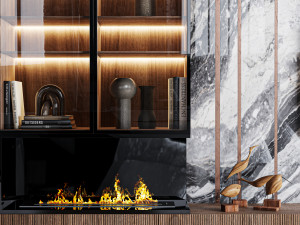 TV Wall 04 3D 모델