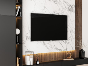 TV Wall 05 Modèle 3D