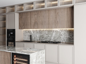 Kitchen 02 3D Модель