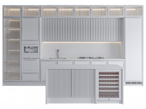 Kitchen 02 3D Модель