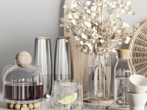 Kitchen Accessories 3D Model