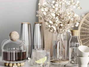 Acess&oacute;rios de cozinha Modelo 3D