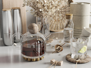 Kitchen Accessories 3D Model