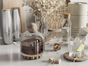 Acess&oacute;rios de cozinha Modelo 3D