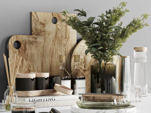 Accessori per la cucina Modello 3D