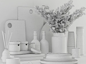 Accessori per la cucina Modello 3D