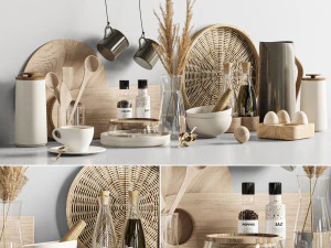 Accessori per la cucina Modello 3D