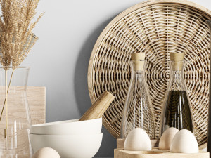 Kitchen accessories 3D 模型