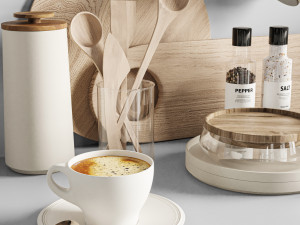 Kitchen accessories 3D 模型