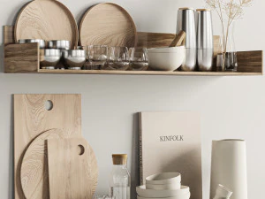 Kitchen accessories 3D Model