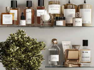 Accesorios de ba&ntilde;o Modelo 3D