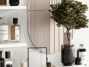 Bathroom accessories 3D Model
