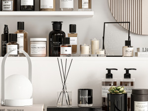 Bathroom accessories 3D Model