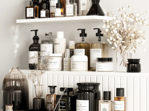 Bathroom accessories Modelo 3D
