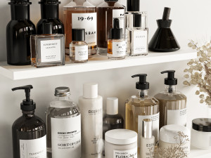 Bathroom accessories Modelo 3D