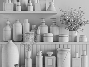Bathroom accessories Modelo 3D