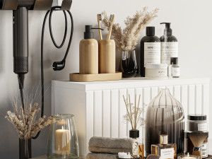 Bathroom accessories Set Modèle 3D