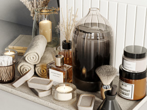 Bathroom accessories Set Modèle 3D