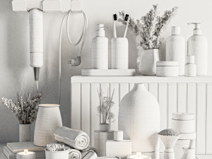 Bathroom accessories Set Modèle 3D