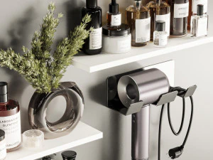 Bathroom accessories Set 3D Model