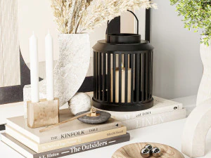 Dekoratives Set 3D Modell