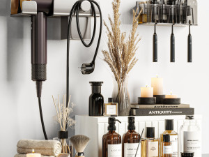 Bathroom accessories Model 3D